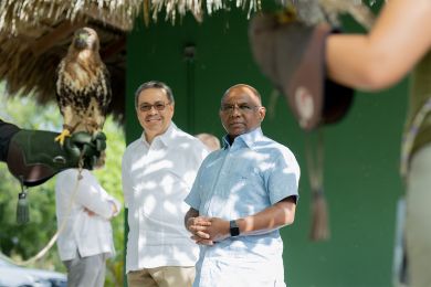    28 June 2022 
 Presidente Asamblea General de la ONU visita proyectos medioambientales de la Fundación Grupo Puntacana 
