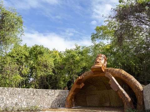 Fundaci&oacute;n Grupo Puntacana presenta nueva obra en la  Reserva Ecol&oacute;gica Ojos Ind&iacute;genas