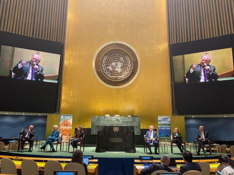 Frank Rainieri participa en la Asamblea General de las Naciones Unidas