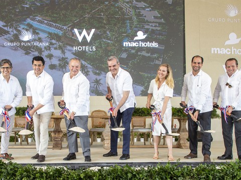 Grupo Puntacana, Mac Hotels y Marriott International realizan lanzamiento de construcción del W Punta Cana en Uvero Alto
