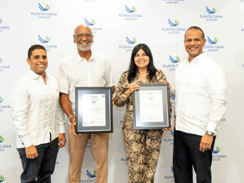 El Aeropuerto de Punta Cana (PUJ) renueva su sello de excelencia global y consolida su liderazgo en sostenibilidad y calidad con la recertificaci&oacute;n de las normas internacionales ISO 9001:2015 e ISO 14001:2015