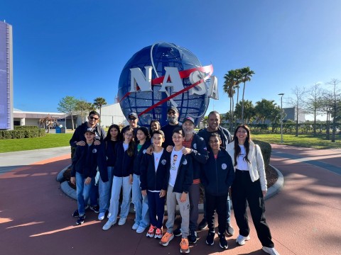 Estudiantes de Puntacana International School participan en programa de entrenamiento de astronautas de la NASA