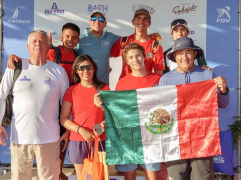 Atletas de 10 países compiten en Regata Pre-Centroamericana y del Caribe celebrada en Puntarena